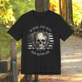 Load image into Gallery viewer, Thin Silver Line Short Sleeve Tee Correctional Officer gift idea
