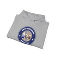 Load image into Gallery viewer, First Responder Fuel Heavy Blend Hooded Sweatshirt Female officer Police thin blue line
