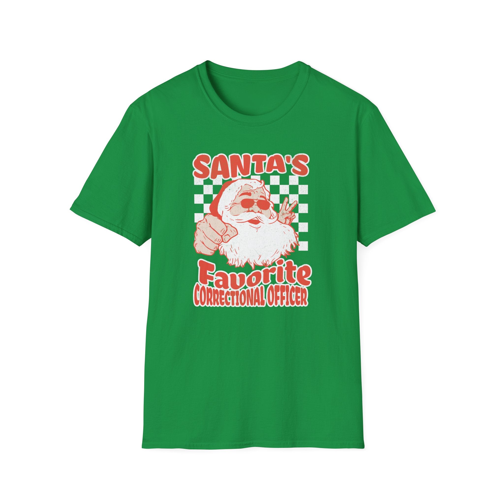 Santas favorite correctional officer Unisex Softstyle T-Shirt