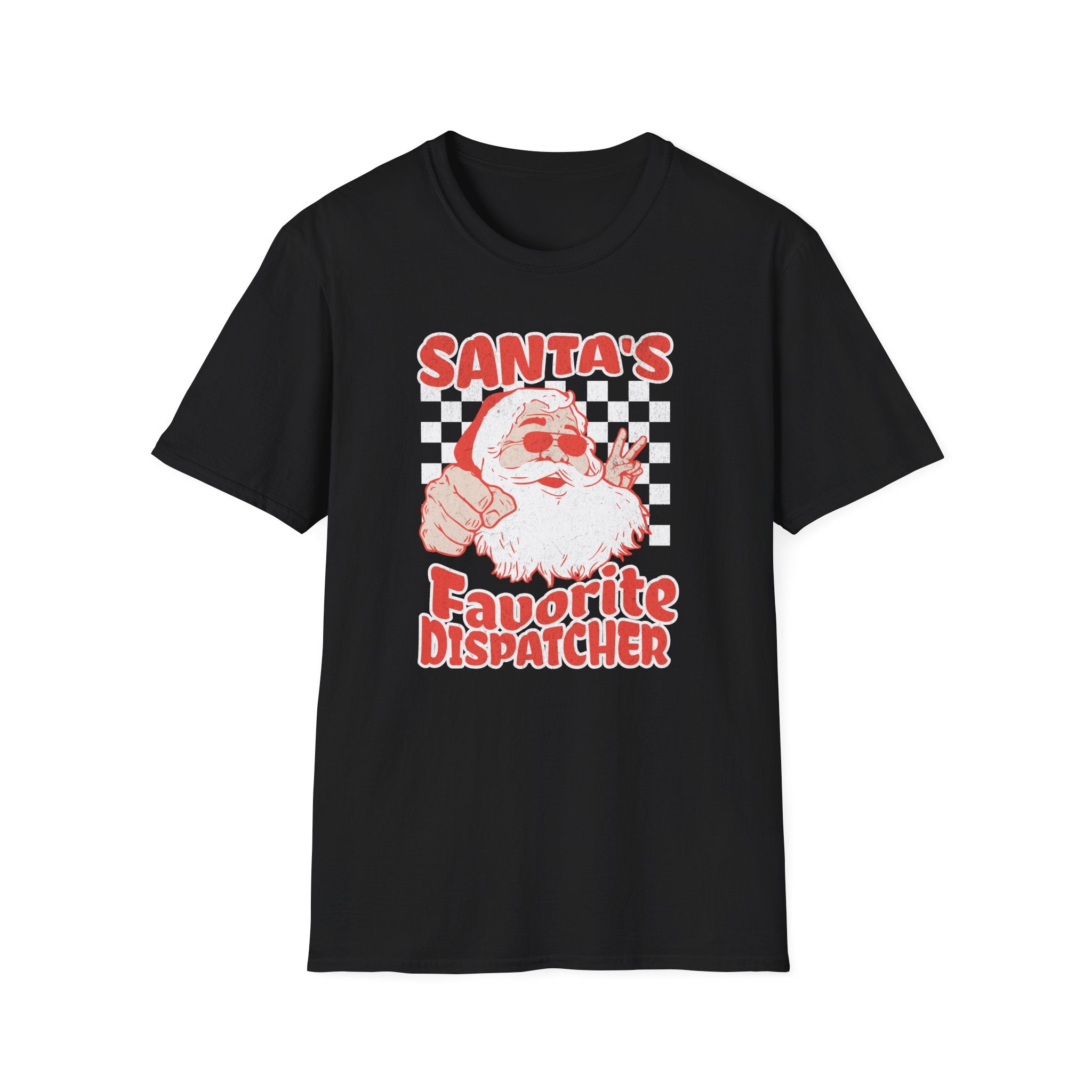 Santas favorite Dispatcher Unisex Softstyle T-Shirt