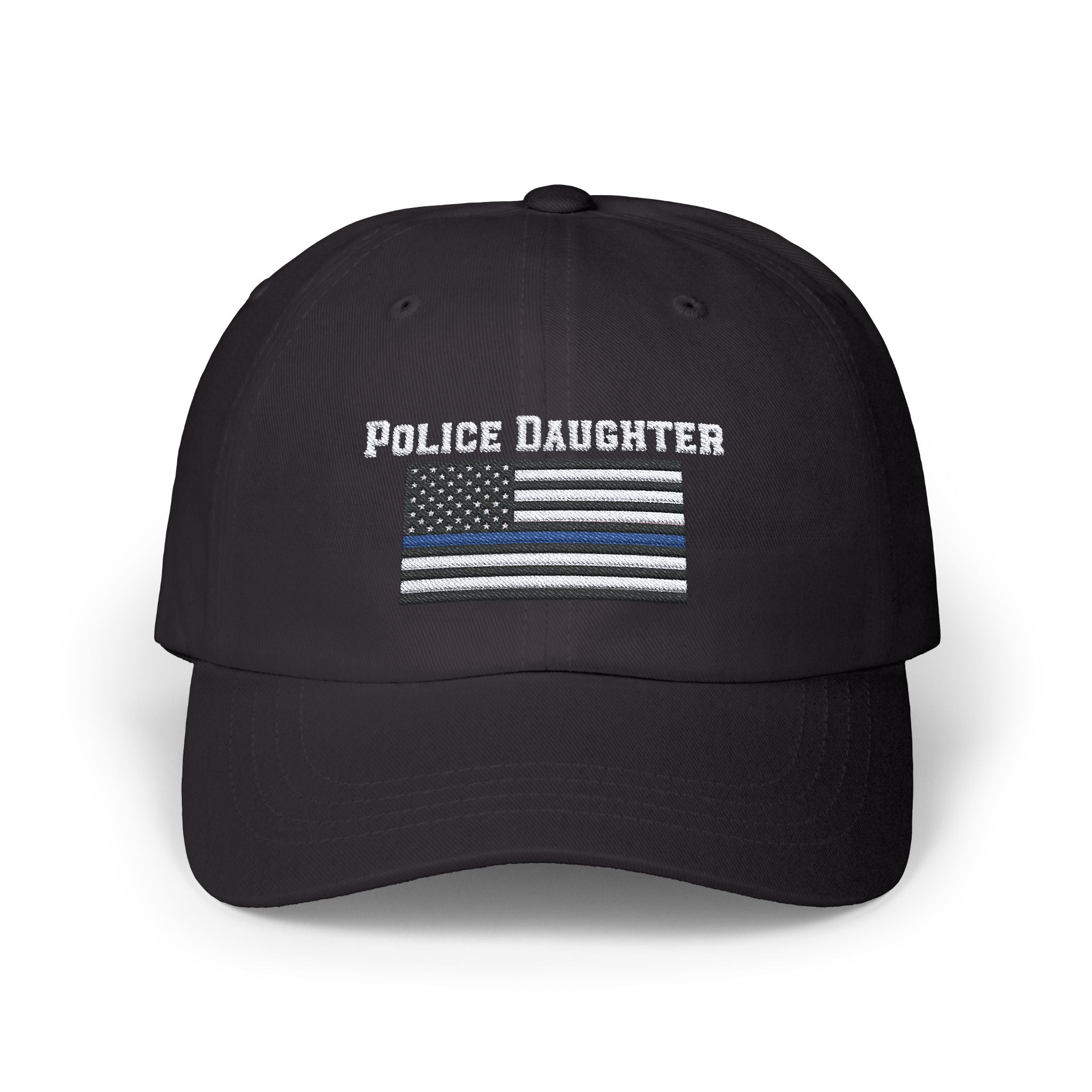 Embroidered Police Daughter Classic Cap