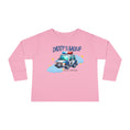 Load image into Gallery viewer, Daddys back up Toddler Long Sleeve Tee / police son shirt /blue line kid / officer child gift idea / police kid
