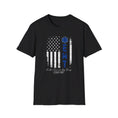 Load image into Gallery viewer, EMT Unisex Softstyle T-Shirt Thin White Line
