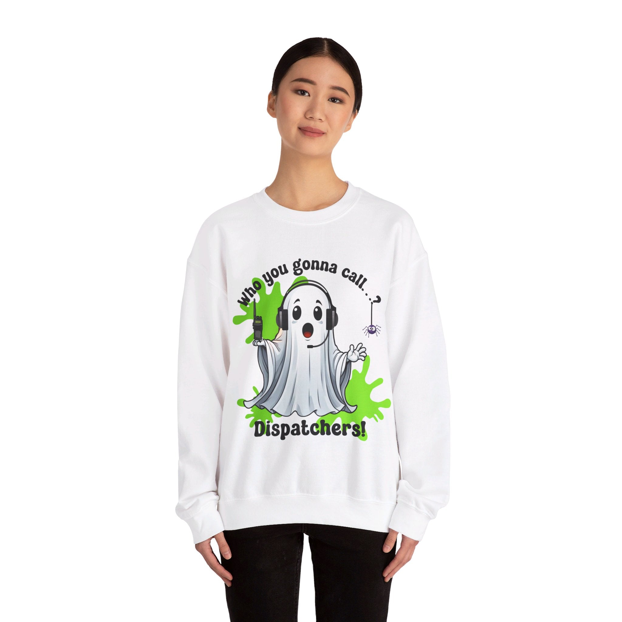 Ghost 911 Dispatcher Unisex Heavy Blend™ Crewneck Sweatshirt