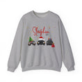 Load image into Gallery viewer, Sleighin it Unisex Heavy Blend™ Crewneck Sweatshirt Officer Christmas gift idea
