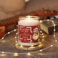 Load image into Gallery viewer, Santa dispatcher Soy Candle / cute dispatcher gift /seasonal dispatcher gift / christmas candle / 911 appreication/ 1st responder gift
