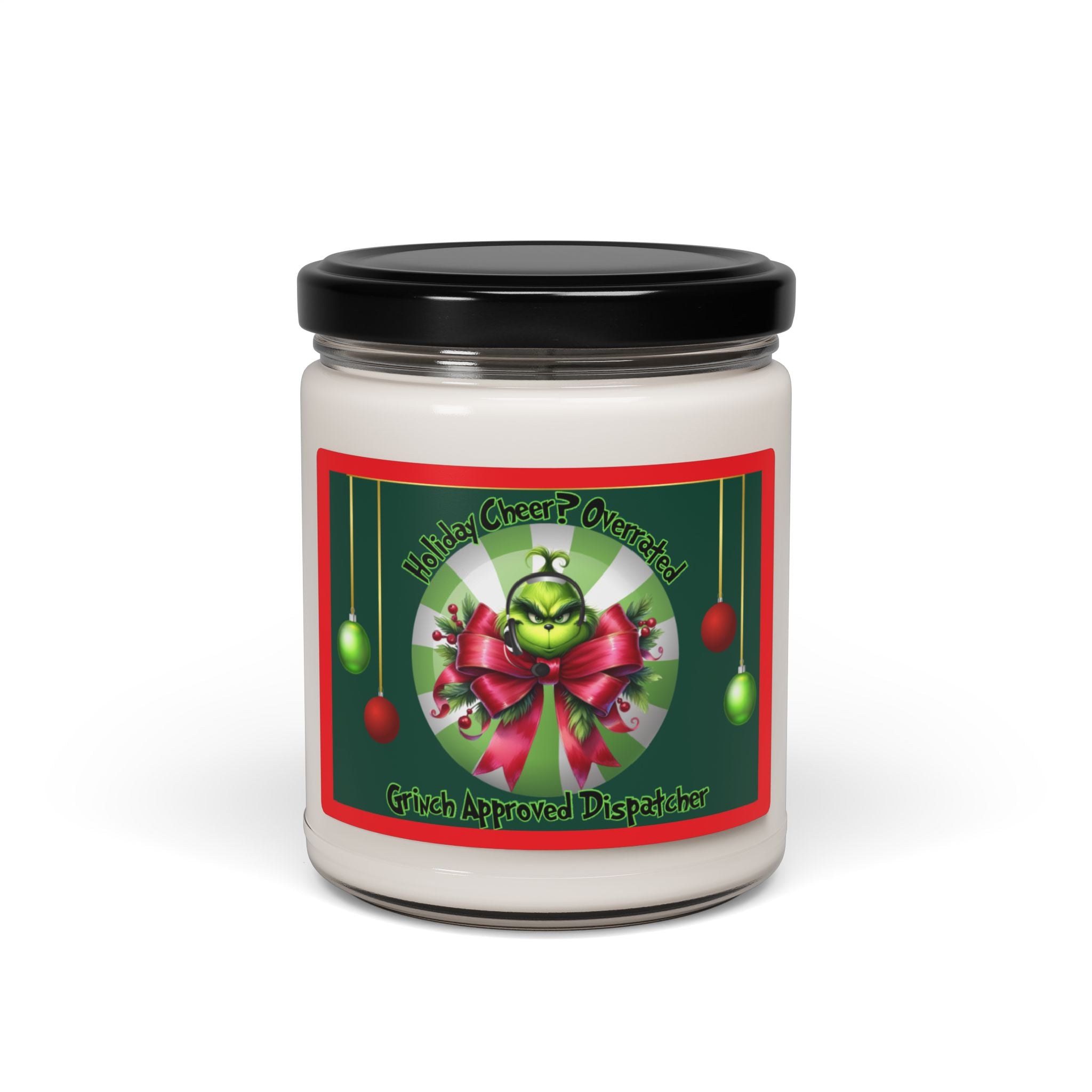 Dispatcher christmas candle / dispatcher gift idea/ dispatcher candle / 911 candle Scented Soy Candle 9oz/ first responder seasonal candle