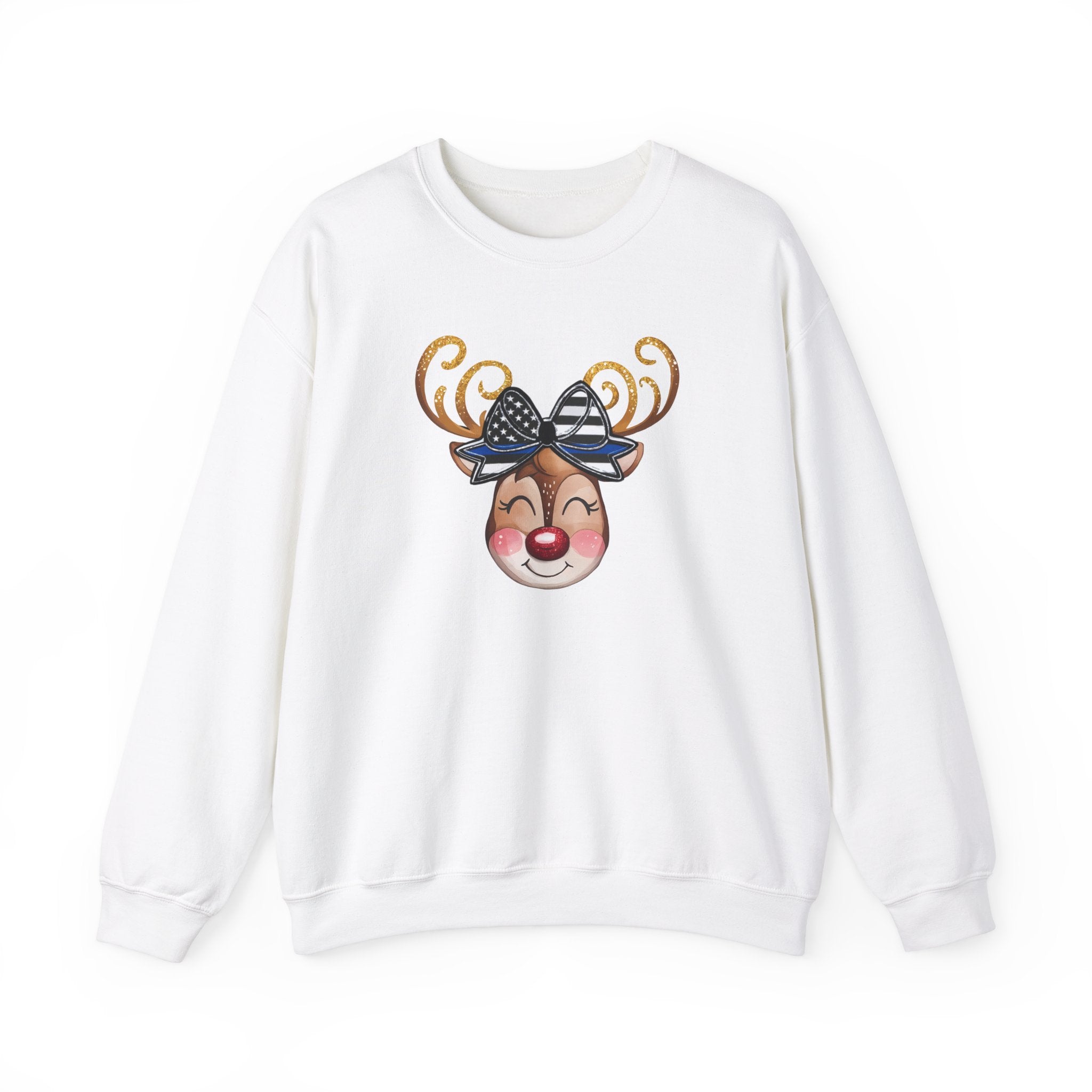 Reindeer Unisex Heavy Blend™ Crewneck Sweatshirt