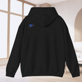 Load image into Gallery viewer, Police Wife Gift/ Police Wife Hoodie/ Blue Line Spouse Gift Front and back graphic
