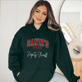 Load image into Gallery viewer, Santas favorite Deputy Sheriff Unisex Heavy Blend Hooded Sweatshirt
